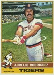 1976 Topps Baseball Cards      267     Aurelio Rodriguez
